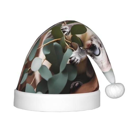 GaJher Cartoon Koala Weihnachtsmütze - Xmas New Year Headwear, Fun Headpieces for Holiday Parties for Halloween, Festival von GaJher