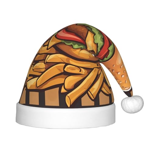GaJher Cartoon übergroße Burger Weihnachtsmütze - Xmas New Year Headwear, Fun Headpieces for Holiday Parties for Halloween, Festival GaJher Cartoon übergroße Burger Weihnachtsmütze - Xmas New Year Headwear, Fun Headpieces for Holiday Parties for Halloween, Festival von GaJher