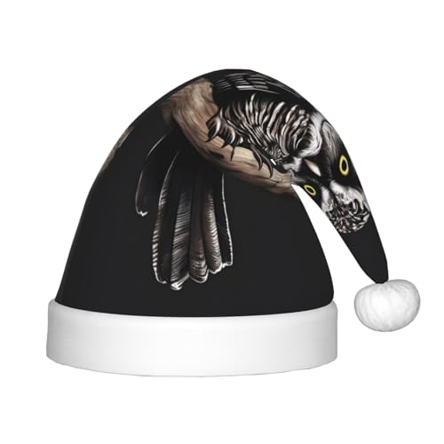 GaJher Late Night Eule Weihnachtsmütze - Xmas New Year Headwear, Fun Headpieces for Holiday Parties for Halloween, Festival GaJher Late Night Eule Weihnachtsmütze - Xmas New Year Headwear, Fun Headpieces for Holiday Parties for Halloween, Festival von GaJher