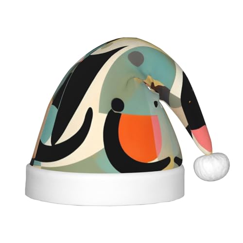 GaJher Moderne Kunst Katze Weihnachtsmütze aus der Mitte des Jahrhunderts - Xmas New Year Kopfbedeckung, lustige Kopfschmuck für Feiertagsfeiern für Halloween, Festival GaJher Moderne Kunst Katze Weihnachtsmütze aus der Mitte des Jahrhunderts - Xmas New Year Kopfbedeckung, lustige Kopfschmuck für Feiertagsfeiern für Halloween, Festival von GaJher