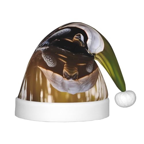 GaJher Niedliche Schildkröten-Weihnachtsmütze – Weihnachts-Kopfbedeckung, lustige Kopfbedeckungen für Feiertage, Partys für Halloween, Festival GaJher Niedliche Schildkröten-Weihnachtsmütze – Weihnachts-Kopfbedeckung, lustige Kopfbedeckungen für Feiertage, Partys für Halloween, Festival von GaJher