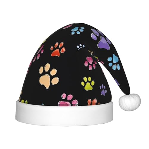 GaJher Pawful Paws Print Weihnachtsmütze - Xmas New Year Headwear, Fun Headpieces for Holiday Parties for Halloween, Festival GaJher Pawful Paws Print Weihnachtsmütze - Xmas New Year Headwear, Fun Headpieces for Holiday Parties for Halloween, Festival von GaJher