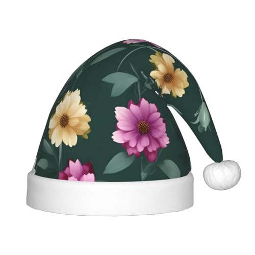 GaJher Schöne lila Blumen Weihnachtsmütze - Xmas New Year Kopfbedeckung, lustige Kopfschmuck für Feiertagsfeiern für Halloween, Festival GaJher Schöne lila Blumen Weihnachtsmütze - Xmas New Year Kopfbedeckung, lustige Kopfschmuck für Feiertagsfeiern für Halloween, Festival von GaJher