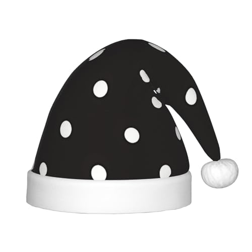 GaJher Schwarz-weiße Weihnachtsmütze mit Punkten – Weihnachts-Kopfbedeckung, lustige Kopfbedeckungen für Urlaubspartys für Halloween, Festival GaJher Schwarz-weiße Weihnachtsmütze mit Punkten – Weihnachts-Kopfbedeckung, lustige Kopfbedeckungen für Urlaubspartys für Halloween, Festival von GaJher