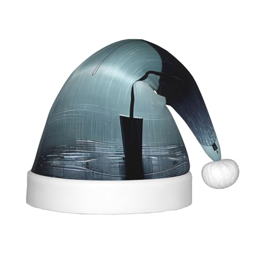 GaJher Schwarzer Regenschirm im Regen Weihnachtsmütze - Xmas New Year Kopfbedeckung, lustige Kopfschmuck für Feiertagsfeiern für Halloween, Festival GaJher Schwarzer Regenschirm im Regen Weihnachtsmütze - Xmas New Year Kopfbedeckung, lustige Kopfschmuck für Feiertagsfeiern für Halloween, Festival von GaJher
