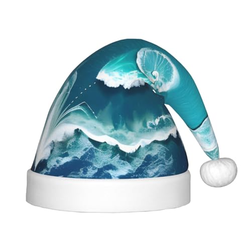 GaJher Sea of Love Weihnachtsmütze - Xmas New Year Headwear, Fun Headpieces for Holiday Parties for Halloween, Festival GaJher Sea of Love Weihnachtsmütze - Xmas New Year Headwear, Fun Headpieces for Holiday Parties for Halloween, Festival von GaJher