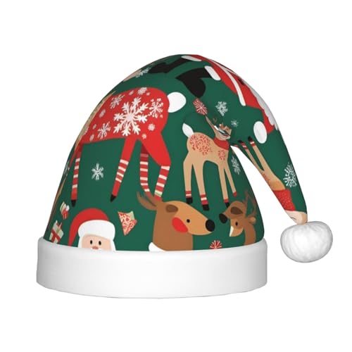 GaJher Weihnachtsmann und Weihnachtshirsch Weihnachtsmütze - Xmas New Year Headwear, Fun Headpieces for Holiday Parties for Halloween, Festival GaJher Weihnachtsmann und Weihnachtshirsch Weihnachtsmütze - Xmas New Year Headwear, Fun Headpieces for Holiday Parties for Halloween, Festival von GaJher