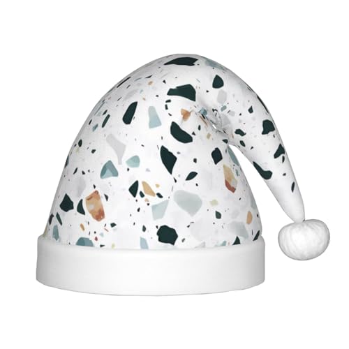 Terrazzo Marmor Pastell Weihnachtsmütze - Xmas New Year Kopfbedeckung, lustige Kopfschmuck für Feiertagsfeiern für Halloween, Festival Terrazzo Marmor Pastell Weihnachtsmütze - Xmas New Year Kopfbedeckung, lustige Kopfschmuck für Feiertagsfeiern für Halloween, Festival von GaJher