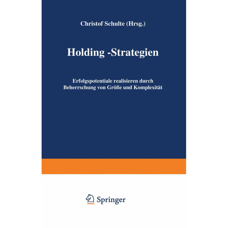 Holding-Strategien, Kartoniert (TB) von Gabler