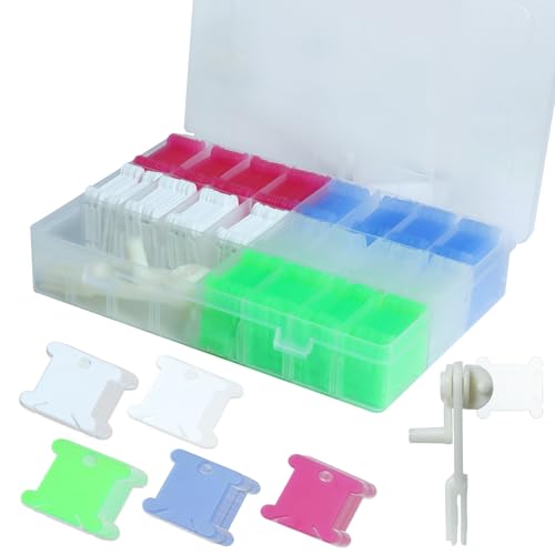 Gabrella Stickgarn-Spulen, Kreuzstichgarn, Aufbewahrungsset, Stickgarn-Organizer mit Spulenwickler, Garn-Organizer-Box für Heimwerker, Handwerk, Nähen, Näharbeiten, Aufbewahrung von Näharbeiten, 300 Gabrella Stickgarn-Spulen, Kreuzstichgarn, Aufbewahrungsset, Stickgarn-Organizer mit Spulenwickler, Garn-Organizer-Box für Heimwerker, Handwerk, Nähen, Näharbeiten, Aufbewahrung von Näharbeiten, 300 von Gabrella