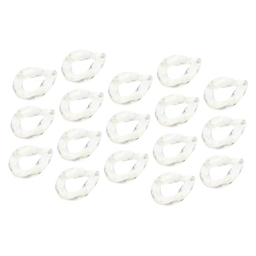 20Stücke DIY Schmuckherstellung Schnallen Offene Ringanschlüsse für Armbänder Ohrringe und Handy Hängerkette Leicht Rostfrei Vielseitig Einsetzbar von Gadpiparty