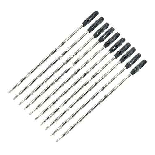 20Stücke Teilige Kugelschreiber Nachfüllungen aus Schwarze Spitze für Reibungsloses Schreiben für Büro Schule und Zuhause 20Stücke Teilige Kugelschreiber Nachfüllungen aus Schwarze Spitze für Reibungsloses Schreiben für Büro Schule und Zuhause von Gadpiparty