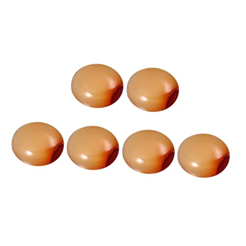 Gadpiparty 1 20 Stück Schmuckaufnäher Bausätze Lieferungen Perlen Cabochons verschiedene Kristalle schmuckherstellung schmuck machen schmuckzubehör rote Achatflecken Steinflecken Coffee von Gadpiparty