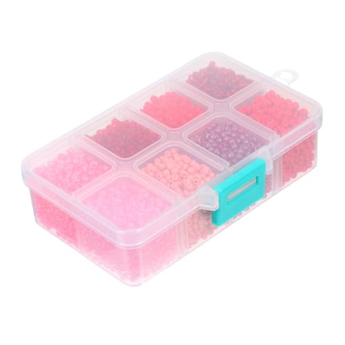 Gadpiparty 1 Box Buntes Perlenset Schmuck Farbige Perlen Mini Abstandsperlen Rocailles Lose Perlen Charm Armband Abstandshalter von Gadpiparty