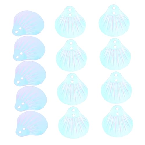 Gadpiparty 1 Muschel-doppelloch-pailletten Flache Pailletten Stickerei Pailletten Diy Pailletten Paillettenapplikationen Pailletten Patches Pailletten Zum Nähen Pailletten-ornamente Plastik von Gadpiparty