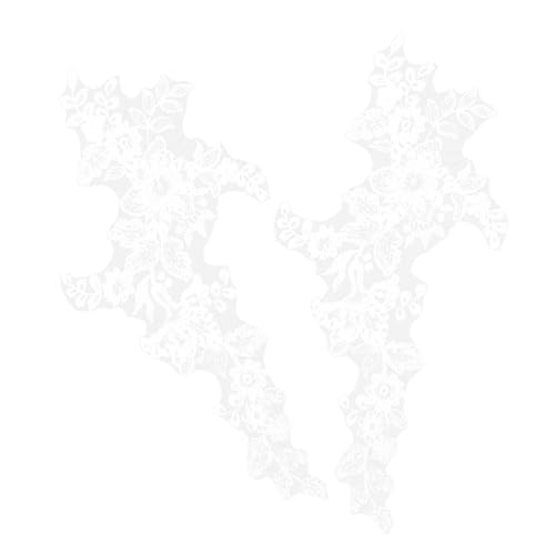 Gadpiparty 1 Paar Bestickte Spitze Applikation Patches für Hochzeitskleider DIY für Brautmode Langlebig und Leicht für Projekte und Besondere Anlässe Gadpiparty 1 Paar Bestickte Spitze Applikation Patches für Hochzeitskleider DIY für Brautmode Langlebig und Leicht für Projekte und Besondere Anlässe von Gadpiparty