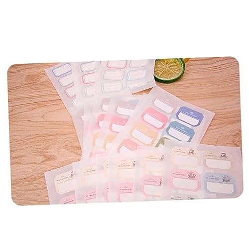 Gadpiparty 1 Packung Namensetiketten Etiketten für Dateiordner Umschlag-Tags Namensschilder Preisaufkleber Markierungen von Gadpiparty
