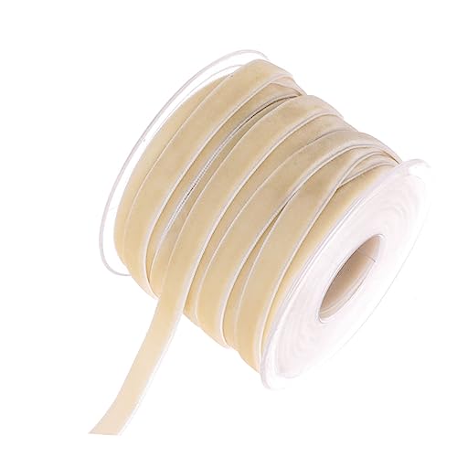 Gadpiparty 1 Rolle 20 Geschenkverpackungsband Seide Party farbig dünn weißes Band Dekorationen Stoff geschenkband ribbon festivalbändchen ziehschleifenband festivalbänder ripsband Beige Gadpiparty 1 Rolle 20 Geschenkverpackungsband Seide Party farbig dünn weißes Band Dekorationen Stoff geschenkband ribbon festivalbändchen ziehschleifenband festivalbänder ripsband Beige von Gadpiparty