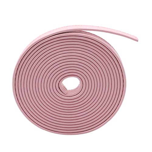 Gadpiparty 1 Rolle 3 Taschensaumband taschengurt bag straps taschengürtel Ledergürtel Kinderwagenhaken für Taschen Schnur aus Wildlederimitat Zubehör für PU-Beutel Tasche Lederstreifen Rosa von Gadpiparty