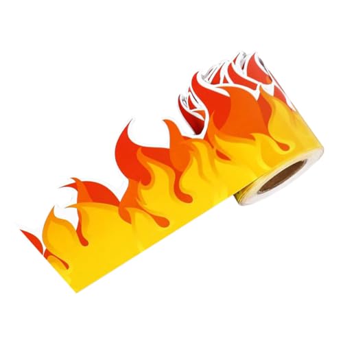 Gadpiparty 1 Rolle Aufkleber Mit Flammenrand Pinnwanddekorationen Für Das Klassenzimmer Bulletinboarder Pinnwand Dekorationen Pinnwandränder Schwarz Aufkleber Aus Beschichtetem Papier Gadpiparty 1 Rolle Aufkleber Mit Flammenrand Pinnwanddekorationen Für Das Klassenzimmer Bulletinboarder Pinnwand Dekorationen Pinnwandränder Schwarz Aufkleber Aus Beschichtetem Papier von Gadpiparty