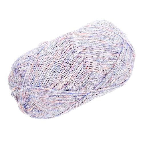 Gadpiparty 1 Rolle Baumwollfaden Handwerk Seil Garn Zum Stricken Baumwollschnur Merzerisiertes Baumwollgarn Garn Zum Häkeln Natürlich Webgarn Seil Für Handwerk Garnfäden Baumwolle Blau von Gadpiparty