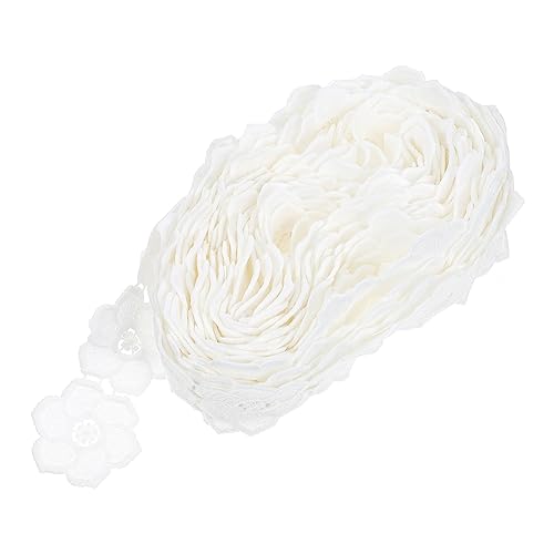 Gadpiparty 1 Rolle Blumen Spitzenband Milchseide Yards Diy Nähzubehör für Hochzeitsdekoration Bastelbedarf und Persönliche Projekte für Feste und Anlässe Gadpiparty 1 Rolle Blumen Spitzenband Milchseide Yards Diy Nähzubehör für Hochzeitsdekoration Bastelbedarf und Persönliche Projekte für Feste und Anlässe von Gadpiparty