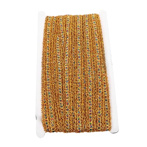 Gadpiparty 1 Rolle Bunte Edelsteinlinien trimmen für Handwerk machen Randbeschnitt DIY-Material Spitzenband für Kleidung Spitzenbesatzdekor machen Stoffbesatz das Haustier Gadpiparty 1 Rolle Bunte Edelsteinlinien trimmen für Handwerk machen Randbeschnitt DIY-Material Spitzenband für Kleidung Spitzenbesatzdekor machen Stoffbesatz das Haustier von Gadpiparty