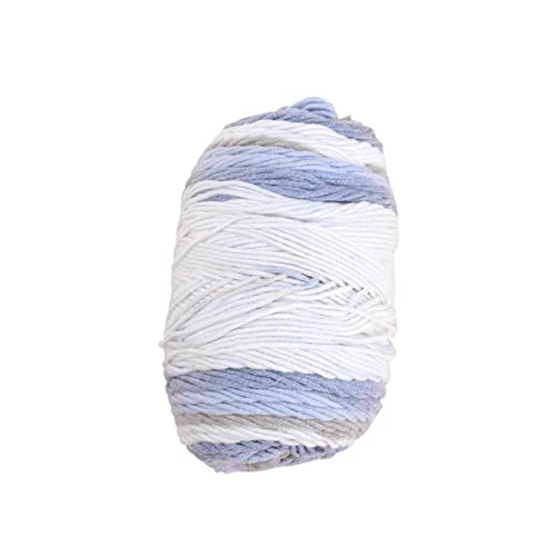 Gadpiparty 1 Rolle Bunte Strickwolle für Diy Regenbogen Farbverlauf Baumwollgarn zum Häkeln von Mützen Schals und Decken Orchidee Gadpiparty 1 Rolle Bunte Strickwolle für Diy Regenbogen Farbverlauf Baumwollgarn zum Häkeln von Mützen Schals und Decken Orchidee von Gadpiparty
