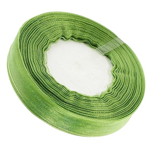 Gadpiparty 1 Rolle Chiffonband für DIY Transparente Langlebige Bastelbänder für Verpackungen Geburtstagsgeschenke Freundschaft und Festliche Dekorationen von Gadpiparty