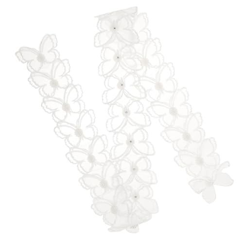 Gadpiparty 1 Rolle Dekorative Blumen Mit Schleifen Rock Diy Kleidungsstück Zubehör Diy Kleiderband Gehäkeltes Einfassband Nähen Kleidung Versorgung Besatz Zum Nähen Weiß Stoff Gadpiparty 1 Rolle Dekorative Blumen Mit Schleifen Rock Diy Kleidungsstück Zubehör Diy Kleiderband Gehäkeltes Einfassband Nähen Kleidung Versorgung Besatz Zum Nähen Weiß Stoff von Gadpiparty