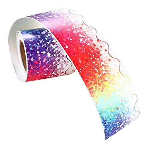 Gadpiparty 1 Rolle Dekorativer Bordüre Aufkleber Selbstklebende Border Trim für Pinnwand Tafel und Bürodekoration Farbenfrohe Punkte für Kreative Gestaltung Gadpiparty 1 Rolle Dekorativer Bordüre Aufkleber Selbstklebende Border Trim für Pinnwand Tafel und Bürodekoration Farbenfrohe Punkte für Kreative Gestaltung von Gadpiparty