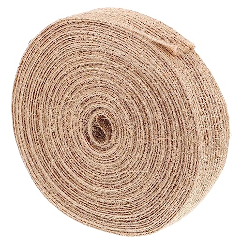 Gadpiparty 1 Rolle Diy Handgemachtes Hanfseil Sackleinen Hochzeit Verpackungsband Dekoratives Band Geschenkversorgungen Schneidbares Geschenkband Verschleißfestes Geschenkband Wickelband Jute Gadpiparty 1 Rolle Diy Handgemachtes Hanfseil Sackleinen Hochzeit Verpackungsband Dekoratives Band Geschenkversorgungen Schneidbares Geschenkband Verschleißfestes Geschenkband Wickelband Jute von Gadpiparty