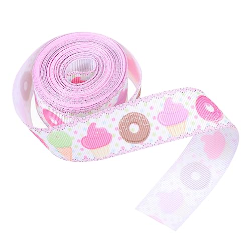 Gadpiparty 1 Rolle Diy Süßigkeiten Eiscreme Druck Grosgrain Geschenkband für Verpackungen Bastelprojekte und Feiern Gadpiparty 1 Rolle Diy Süßigkeiten Eiscreme Druck Grosgrain Geschenkband für Verpackungen Bastelprojekte und Feiern von Gadpiparty