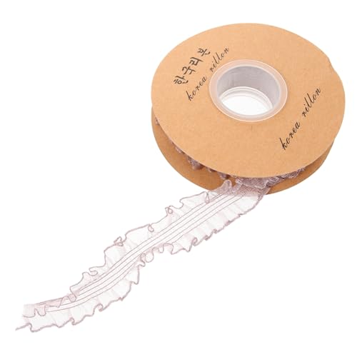 Gadpiparty 1 Rolle Elastische Spitzenborte für Diy Bekleidungsprojekte Rosé Vielseitige Spitzenbänder für Handarbeiten für Kleider Dessous und Heimdekoration Gadpiparty 1 Rolle Elastische Spitzenborte für Diy Bekleidungsprojekte Rosé Vielseitige Spitzenbänder für Handarbeiten für Kleider Dessous und Heimdekoration von Gadpiparty