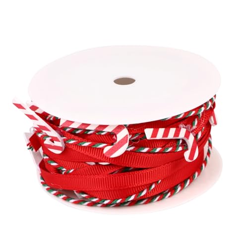 Gadpiparty 1 Rolle Feste DIY Dekoband Weihnachtsband für Kreative Bastelideen Geschenkverpackung und Dekorative Projekte Vielseitiges Geschenkband für Festliche Anlässe Gadpiparty 1 Rolle Feste DIY Dekoband Weihnachtsband für Kreative Bastelideen Geschenkverpackung und Dekorative Projekte Vielseitiges Geschenkband für Festliche Anlässe von Gadpiparty