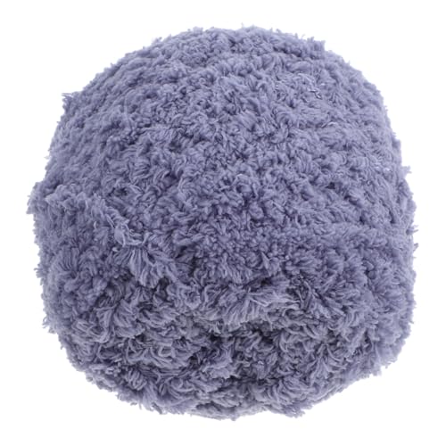 Gadpiparty 1 Rolle Geflochtene Material tasche strickdecke wohnaccessoires Strickmode Weiches Garn zum Deckenstricken Weiches, grobes Garn zum Stricken korallenes Vliesgarn Korallenvlies Grey von Gadpiparty