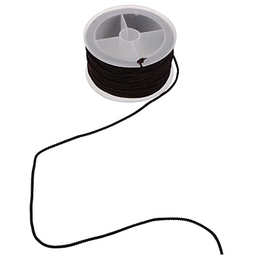 Gadpiparty 1 Rolle Geflochtener Draht Perlenschnur Selber Machen Dünn Herstellung Metallisch Diy -schmuckdraht Handgemachtes Handwerk, Das Draht Herstellt Diy Bildhauerdrähte Nylon Kaffee von Gadpiparty