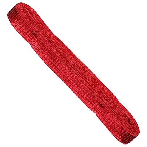 Gadpiparty 1 Rolle Glitzernde Pailletten Borte Yards Multifunktionale Dekoborte für Kleidung Sicheres Hautfreundliches Material für DIY Projekte für Bastelideen und Einzigartige Designs von Gadpiparty