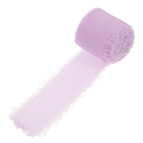 Gadpiparty 1 Rolle Handgefertigtes Fransenband Seidensatin Dekoratives Geschenkband für Blumenverpackung und Diy Projekte Zartem Lila für Partys und Kreative Bastelideen Gadpiparty 1 Rolle Handgefertigtes Fransenband Seidensatin Dekoratives Geschenkband für Blumenverpackung und Diy Projekte Zartem Lila für Partys und Kreative Bastelideen von Gadpiparty