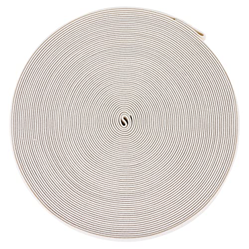 Gadpiparty 1 Rolle Hochwertiges Elastisches Band für Schuhe Rolle Beige für DIY Projekte Robustes und Dehnbares Zubehör für Schuhe Näharbeiten und Gestaltungen von Gadpiparty