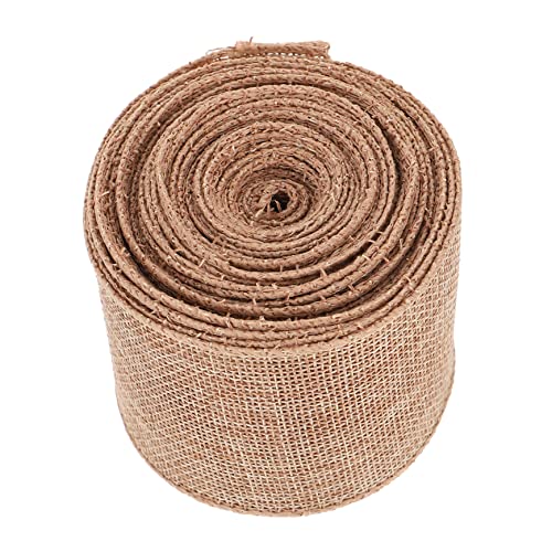 Gadpiparty 1 Rolle Imitation Leinen Geschenkband Dekorationsband für Hochzeiten Feste DIY Projekte Boxen und Blumensträuße Robustes Langlebiges Franst Gadpiparty 1 Rolle Imitation Leinen Geschenkband Dekorationsband für Hochzeiten Feste DIY Projekte Boxen und Blumensträuße Robustes Langlebiges Franst von Gadpiparty