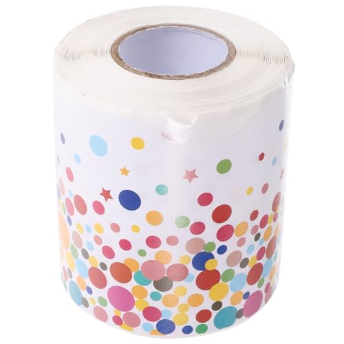 Gadpiparty 1 Rolle Konfetti Randdekorationen Pinnwand Ränder Festival Randbesatz Papier Pastellzahlen Abnehmbare Punkte Klassenzimmer Bunte Streifen Kupferplatten Aufkleber Gadpiparty 1 Rolle Konfetti Randdekorationen Pinnwand Ränder Festival Randbesatz Papier Pastellzahlen Abnehmbare Punkte Klassenzimmer Bunte Streifen Kupferplatten Aufkleber von Gadpiparty