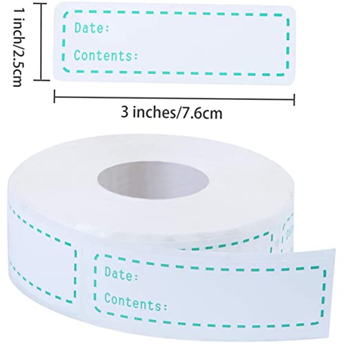 Gadpiparty 1 Rolle Küchen Lebensmittel Aufkleber zur Datenerfassung Praktische Beschriftungssticker für Gefrierschrank und Lebensmittelaufbewahrung Grün Selbstklebend für DIY und Organisation Gadpiparty 1 Rolle Küchen Lebensmittel Aufkleber zur Datenerfassung Praktische Beschriftungssticker für Gefrierschrank und Lebensmittelaufbewahrung Grün Selbstklebend für DIY und Organisation von Gadpiparty