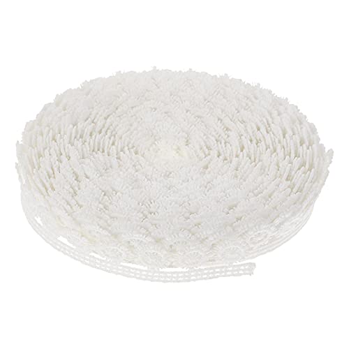 Gadpiparty 1 Rolle Lace Trim Weißes Spitzenband für Diy Hochzeitskleidung und Handwerksprojekte für Haaraccessoires und Scrapbooking Yards Gadpiparty 1 Rolle Lace Trim Weißes Spitzenband für Diy Hochzeitskleidung und Handwerksprojekte für Haaraccessoires und Scrapbooking Yards von Gadpiparty