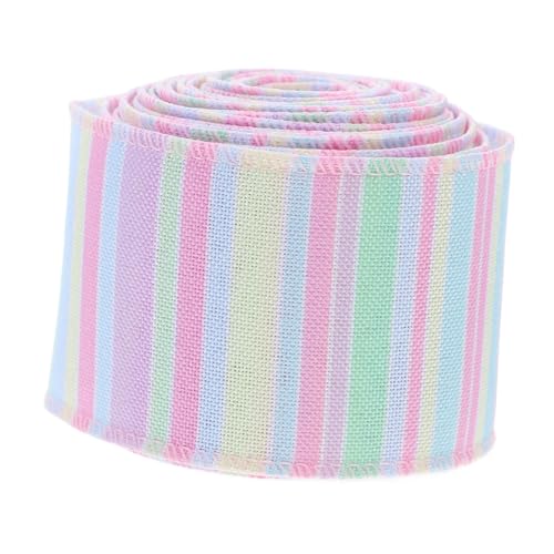Gadpiparty 1 Rolle Osterband Geschenkband zum Verpacken Geschenkband zum Basteln Band für Pastellband geschenkverpackung party dekoration farbiges Band Federdrahtband Polyester Gadpiparty 1 Rolle Osterband Geschenkband zum Verpacken Geschenkband zum Basteln Band für Pastellband geschenkverpackung party dekoration farbiges Band Federdrahtband Polyester von Gadpiparty