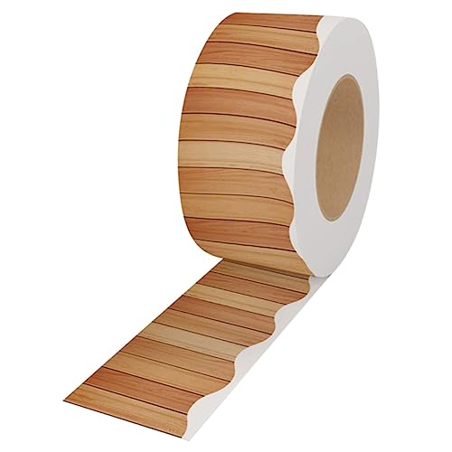 Gadpiparty 1 Rolle Pinnwand-Aufkleber Whiteboard dekorativ Planke Wandtattoos Streifen dekoration Tafelrahmendekor Randbesatz aus Brettern Tafelränder Aufkleber aus beschichtetem Papier Gadpiparty 1 Rolle Pinnwand-Aufkleber Whiteboard dekorativ Planke Wandtattoos Streifen dekoration Tafelrahmendekor Randbesatz aus Brettern Tafelränder Aufkleber aus beschichtetem Papier von Gadpiparty