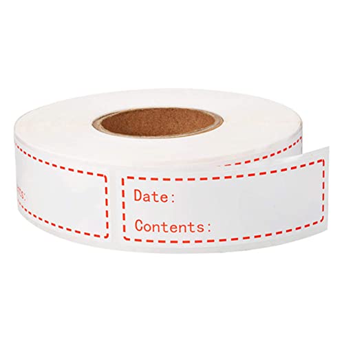 Gadpiparty 1 Rolle Rollenkleber für Lebensmittelaufbewahrung Praktische zur Datumsaufzeichnung Selbstklebend für Kühlschrank Einfach Anzubringen und Rückstandslos Entfernbar Gadpiparty 1 Rolle Rollenkleber für Lebensmittelaufbewahrung Praktische zur Datumsaufzeichnung Selbstklebend für Kühlschrank Einfach Anzubringen und Rückstandslos Entfernbar von Gadpiparty