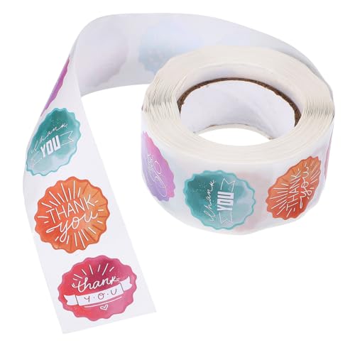 Gadpiparty 1 Rolle Selbstklebendes Etikett „Business Party Thanks“ Runder Verpackungsname Von Self Adhesive Thank You Aufkleber Siegeletikett Aufkleber Selbstklebende Aufkleber von Gadpiparty