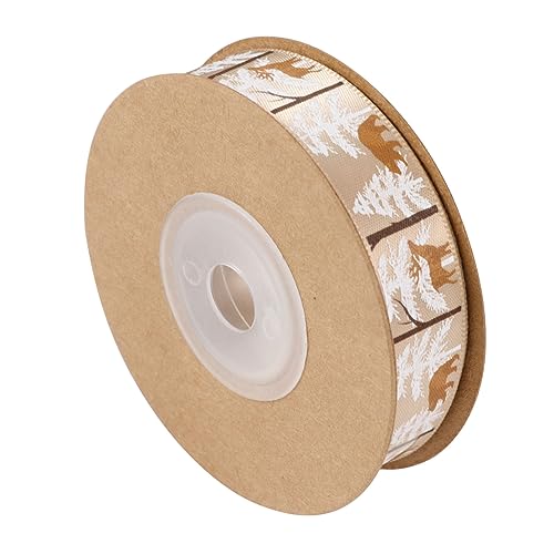 Gadpiparty 1 Rolle Tiermuster Geschenkband für Weihnachten Dekoratives Verpackungsband mit Niedlichen Motiven für Festliche und DIY Dekorationen Gadpiparty 1 Rolle Tiermuster Geschenkband für Weihnachten Dekoratives Verpackungsband mit Niedlichen Motiven für Festliche und DIY Dekorationen von Gadpiparty