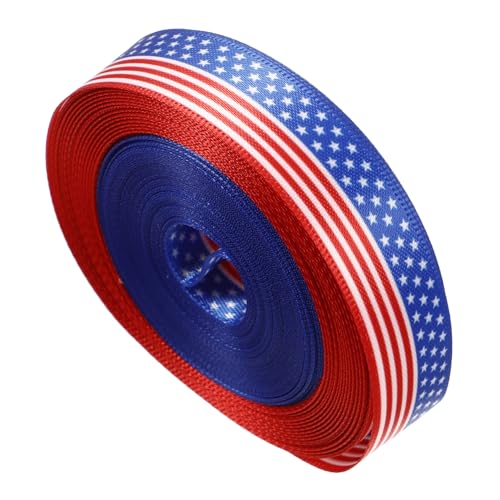 Gadpiparty 1 Rolle Unabhängigkeitstag Geschenkband Yards Diy Bastelband mit Sternen Design Breit für Kreative Verpackungen und Dekorationen zu Feiertagen und Partys Gadpiparty 1 Rolle Unabhängigkeitstag Geschenkband Yards Diy Bastelband mit Sternen Design Breit für Kreative Verpackungen und Dekorationen zu Feiertagen und Partys von Gadpiparty